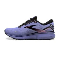 BROOKS Women's Ghost 15 Running Shoe- Purple/Pink/Black -Men Shoes Store 120380 544 M Ghost 15