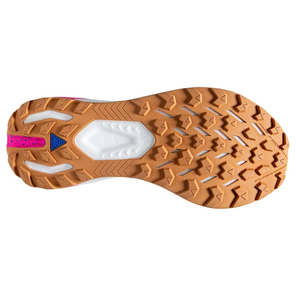 BROOKS Women's Catamount 2 Trail Running Shoe- Peacoat/Pink/Biscuit- Regular (B) 8 BROOKS Women's Catamount 2 Trail Running Shoe- Peacoat/Pink/Biscuit- Regular (B) - Image 6
