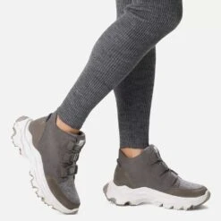 Sorel Women's Kinetic Breakthru Caribou WP Boot- Quarry- Regular (B) -Men Shoes Store 2028281 052 a9