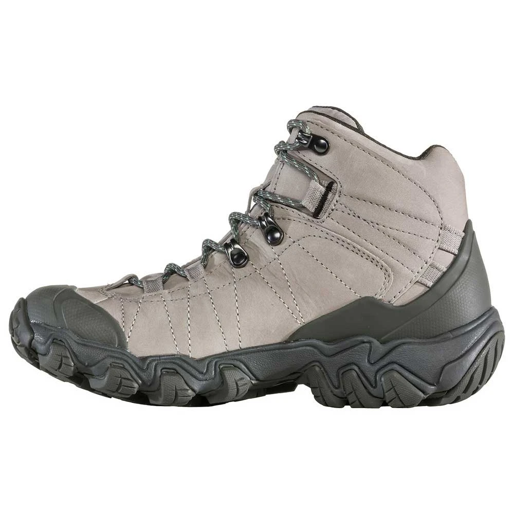 Oboz Women's Bridger Mid B-DRY Hiking Shoe- Frost Gray 5 Oboz Women's Bridger Mid B-DRY Hiking Shoe- Frost Gray - Image 3