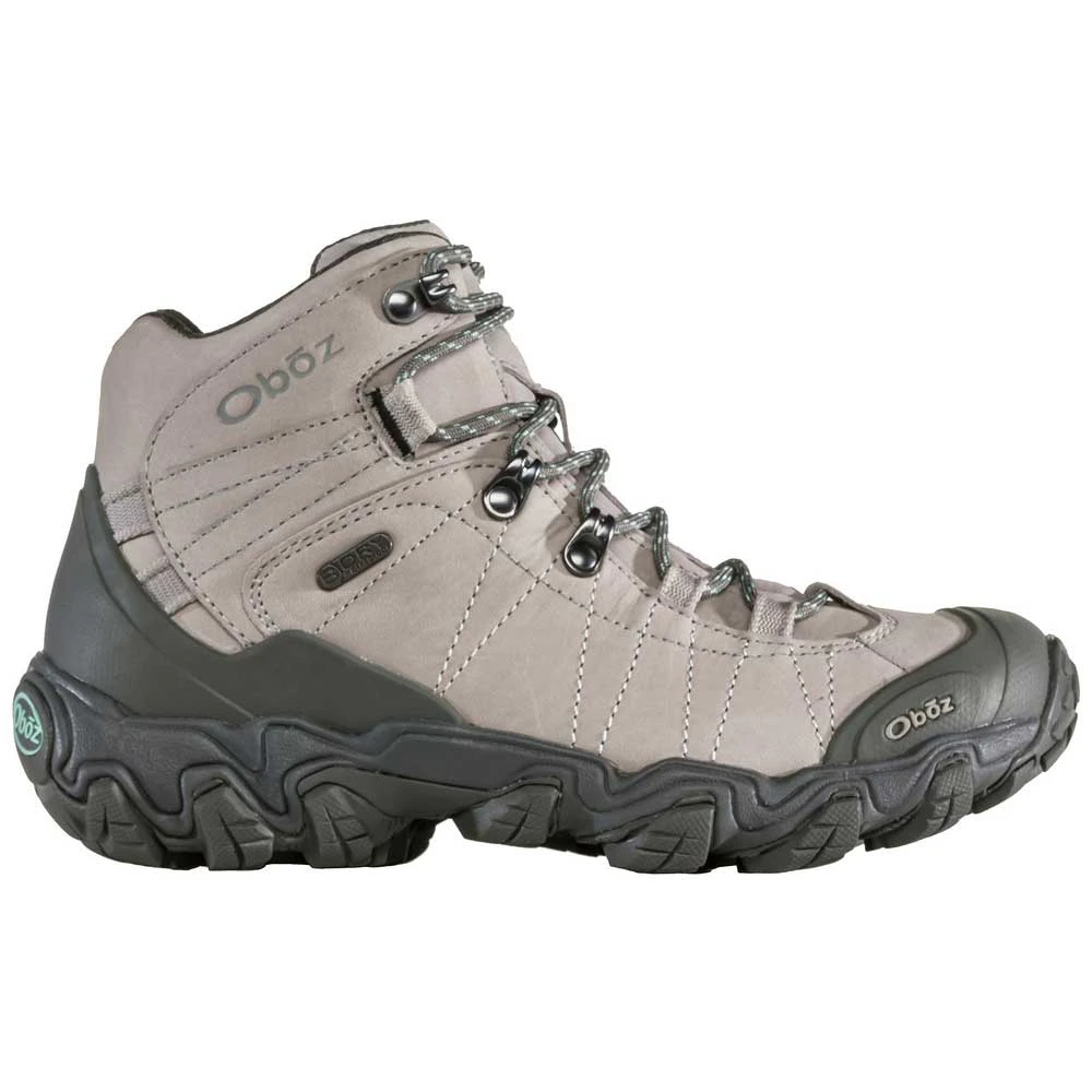 Oboz Women's Bridger Mid B-DRY Hiking Shoe- Frost Gray 3 Oboz Women's Bridger Mid B-DRY Hiking Shoe- Frost Gray