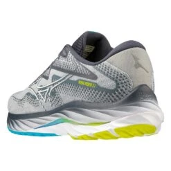 Mizuno Men's Wave Rider 27 Running Shoe - Pearl Blue/White - Regular (D) -Men Shoes Store 411415 5F00 08