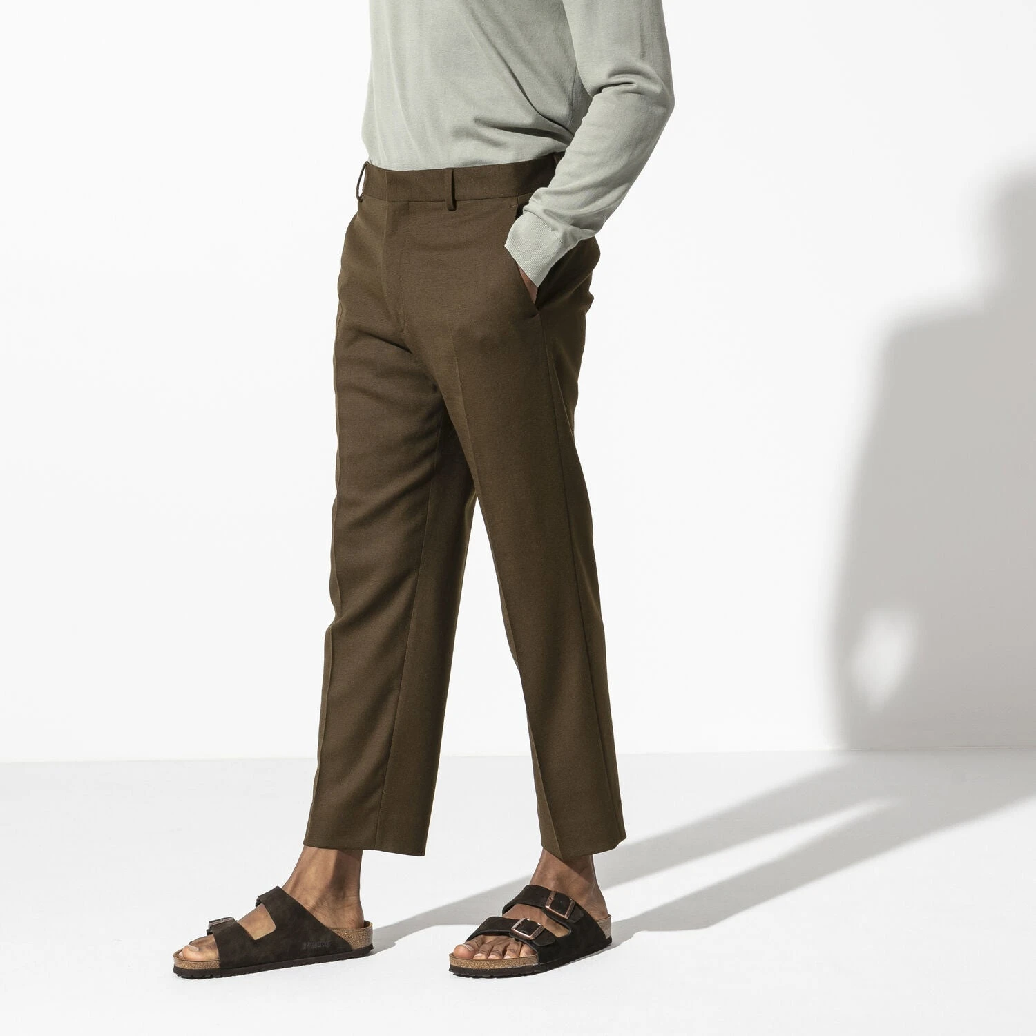 Birkenstock Arizona Mocha Suede Leather Sandal- Regular/Wide 8 Birkenstock Arizona Mocha Suede Leather Sandal- Regular/Wide - Image 6