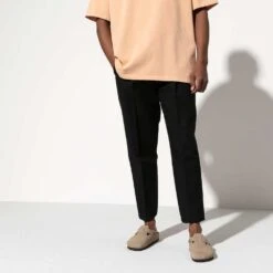 Birkenstock Boston Soft Footbed - Taupe - Medium/Narrow -Men Shoes Store 560771 f look m