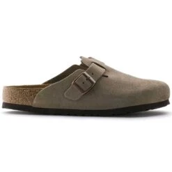 Birkenstock Boston Soft Footbed - Taupe - Medium/Narrow -Men Shoes Store 560771 side