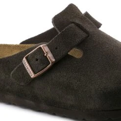Birkenstock Boston Soft Footbed Mocha Suede- Regular/Wide -Men Shoes Store 660461 detail 1 bost b