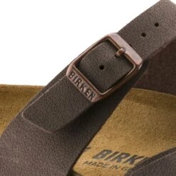 Birkenstock Mayari Suede Mocha Birko-Flor® Nubuck Sandal- Regular/Wide -Men Shoes Store 71063 detail 1