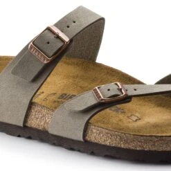 Birkenstock Mayari Cork Stone Birko-Flor Nubuck Sandal- Regular/Wide -Men Shoes Store 71071 detail 1