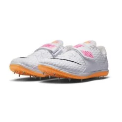 Unisex Nike Air Zoom High Jump Elite Spike - White/Black/Laser Pink - Regular (D) -Men Shoes Store 806561 102 PHCFH001