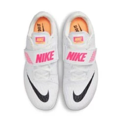 Unisex Nike Air Zoom High Jump Elite Spike - White/Black/Laser Pink - Regular (D) -Men Shoes Store 806561 102 PHCTH001