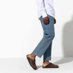 Birkenstock Boston Oiled Leather - Habana -Men Shoes Store 860133 f look m