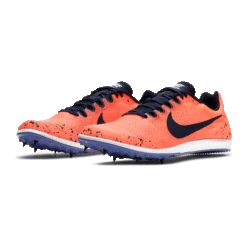 Nike Unisex Zoom Rival D 10 Track Spike - Bright Mango/Blackened Blue/Purple Pulse-Regular (D) -Men Shoes Store 907566 800 PHCFH001 2000