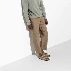 Birkenstock Arizona Soft Footbed Taupe Suede Leather Sandal - Taupe- Regular/Wide 15 Birkenstock Arizona Soft Footbed Taupe Suede Leather Sandal - Taupe- Regular/Wide -Men Shoes Store 951303 f look m