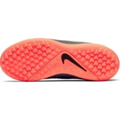 Nike Jr. Phantom Vision Academy Dynamic Fit TF Soccer Cleat - Dark Grey/Black/Bright Mango -Men Shoes Store AO3292 080 PHSUH000