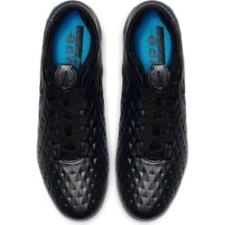 Nike Legend 8 Elite FG Soccer Boots - Black/Black/Blue Hero -Men Shoes Store AT5293 004 PHCTH001 JPG HEI 875 WID 875