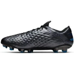 Nike Legend 8 Elite FG Soccer Boots - Black/Black/Blue Hero -Men Shoes Store AT5293 004 PHSLH001 JPG HEI 875 WID 875