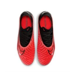 Men's Nike Phantom GX Elite Firm-Ground Soccer Cleats -Bright Crimson/White/University Red/Black - Regular (D) -Men Shoes Store AURORA DC9968 600 PHCTH001 2000