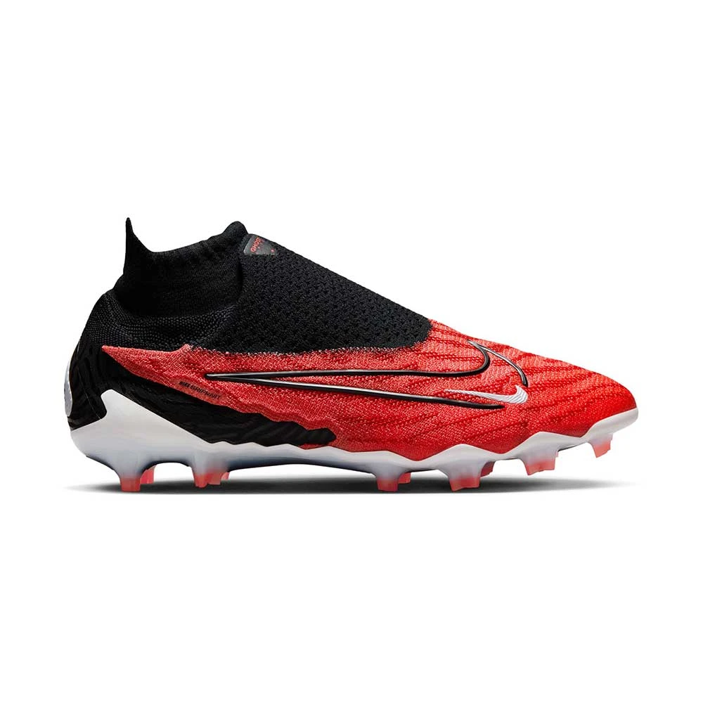 Nike Gripknit Phantom GX Elite Dynamic Fit FG Soccer Cleat - Bright Crimson/Black-White- Regular (D) 3 Nike Gripknit Phantom GX Elite Dynamic Fit FG Soccer Cleat - Bright Crimson/Black-White- Regular (D)