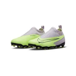 Nike Youth Phantom GX Academy DF FG/MG Soccer Cleats - Barely Volt/Gridiron - Regular (D) -Men Shoes Store AURORA DD9546 705 PHCFH001 2000