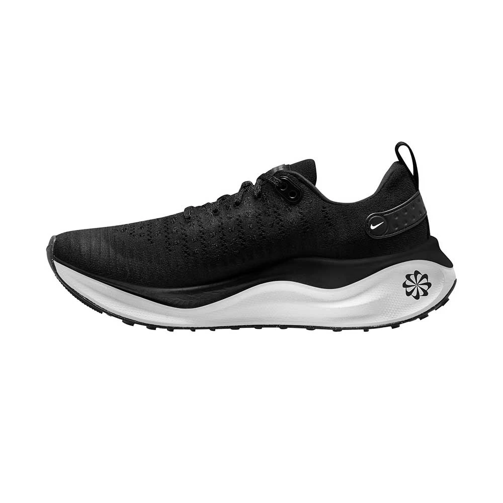 Women's Nike React Infinity Run Flyknit 4 Running Shoe - Black/White-Dark Grey- Regular (B) 4 Women's Nike React Infinity Run Flyknit 4 Running Shoe - Black/White-Dark Grey- Regular (B) - Image 2