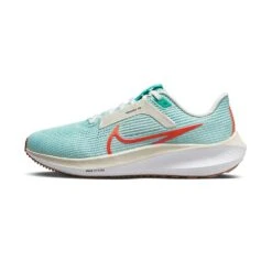Women's Nike Air Zoom Pegasus 40 Running Shoe - Jade Ice/Picante Red-White-Sea Glass- Regular (B) -Men Shoes Store AURORA DV3854 300 PHSLH000 2000