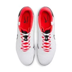 Nike Tiempo Legend 10 Academy MG Soccer Cleat - White/Black-Bright Crimson- Regular (D) -Men Shoes Store AURORA DV4337 100 PHCTH001 2000
