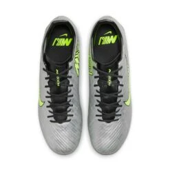 Unisex Nike Zoom Mercurial Vapor 15 Academy XXV MG Soccer Cleats - Metallic Silver/Volt - Regular (D) -Men Shoes Store AURORA FB8399 060 PHCTH001 2000