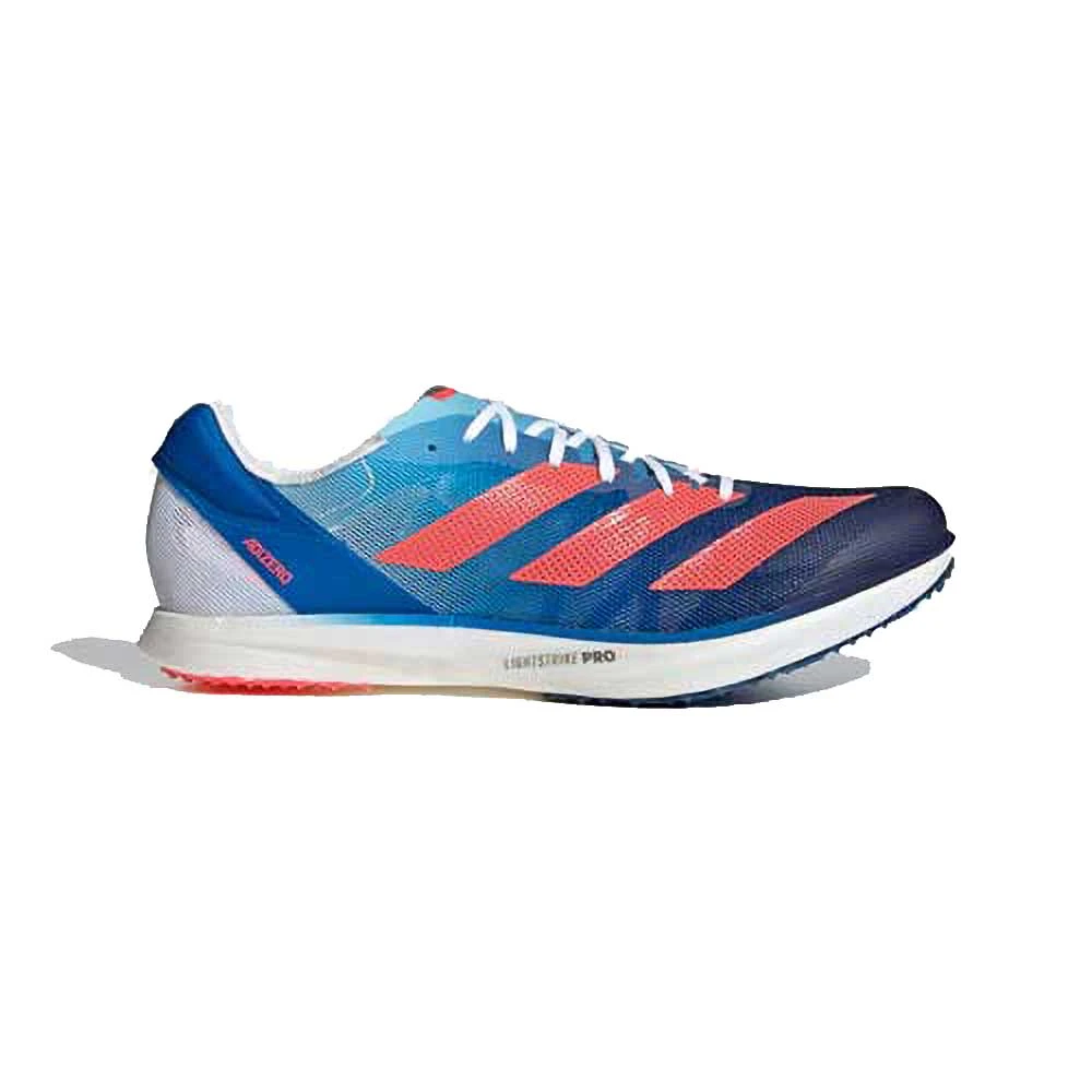 ADIDAS Unisex ADIZERO Avanti TYO Track Spike - Legacy Indigo/Turbo/ Blue Rush-Regular (D) 3 ADIDAS Unisex ADIZERO Avanti TYO Track Spike - Legacy Indigo/Turbo/ Blue Rush-Regular (D)
