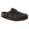 Birkenstock Boston Shearling Cork Mocha Suede- Regular/Wide -Men Shoes Store Boston Shearling Suede Shearling Mocha Mocha 1020567 1020529 medium