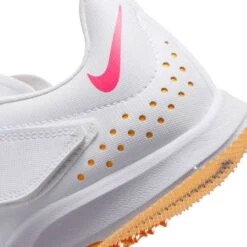 Unisex Nike Air Zoom Long Jump Elite Track Spike - White/Black/Laser Orange - Regular (D) -Men Shoes Store CT0079 101 PHSYD002