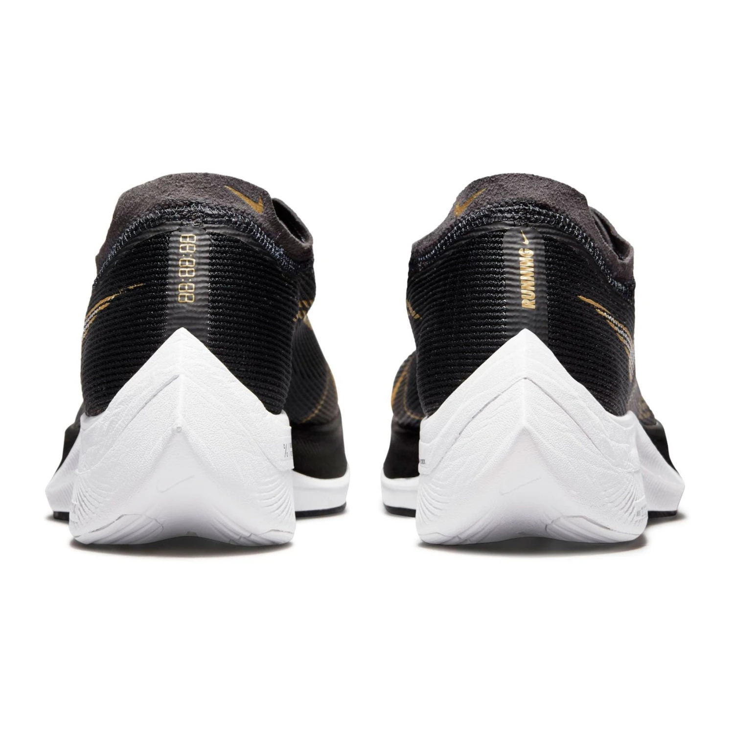 Nike Women's ZoomX Vaporfly Next % 2 Racing Shoe - Black/White/Metallic Gold Coin - Regular (B) 8 Nike Women's ZoomX Vaporfly Next % 2 Racing Shoe - Black/White/Metallic Gold Coin - Regular (B) - Image 6