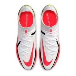 Nike Unisex Phantom GT2 Elite Dynamic Fit FG Soccer Shoes - White/Bright Crimson/Volt - Regular (D) 16 Nike Unisex Phantom GT2 Elite Dynamic Fit FG Soccer Shoes - White/Bright Crimson/Volt - Regular (D) -Men Shoes Store CZ9889 167 PHCTH001 2000