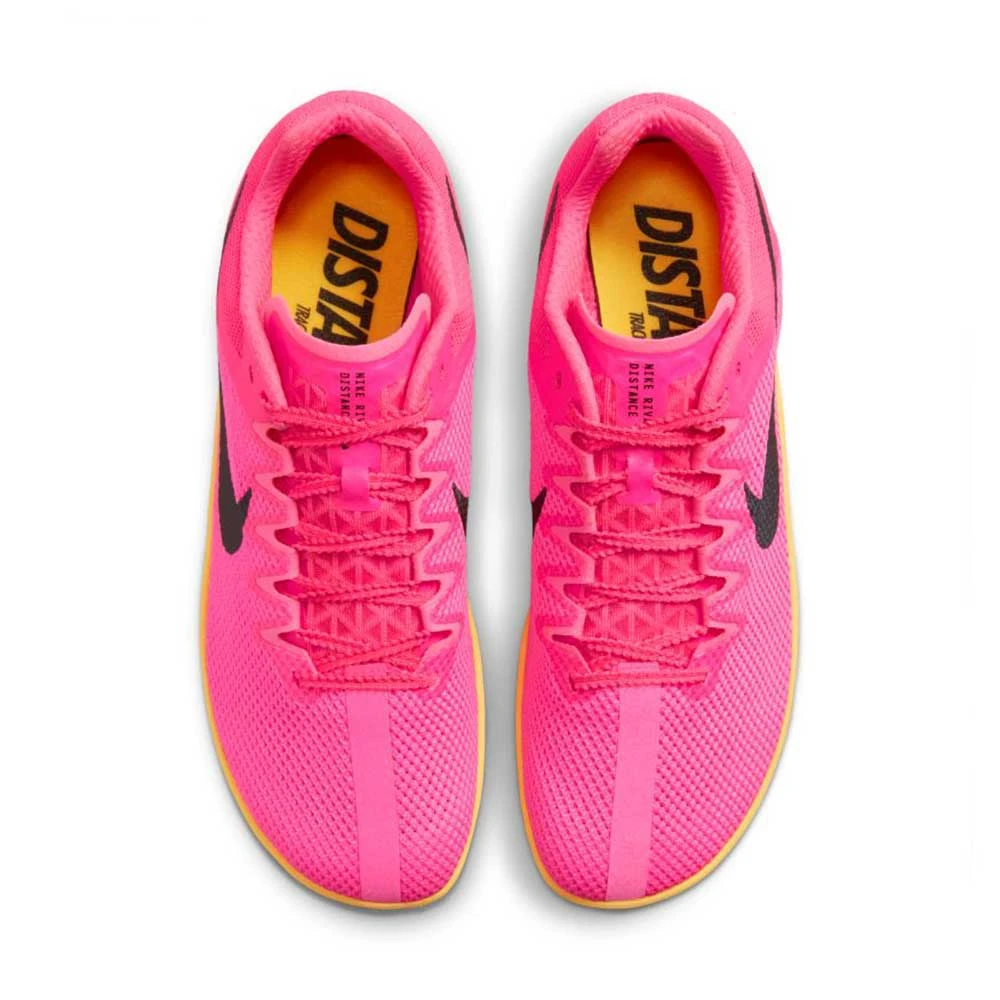 Unisex Nike Zoom Rival Track And Field Distance Spikes- Hyper Pink/Black/Laser Orange - Regular (D) 7 Unisex Nike Zoom Rival Track And Field Distance Spikes- Hyper Pink/Black/Laser Orange - Regular (D) - Image 5