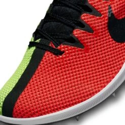 Unisex Nike Zoom Rival Track And Field Distance Spikes - Bright Crimson/Black/Volt - Regular (D) -Men Shoes Store DC8725 601 PHSYD001 1