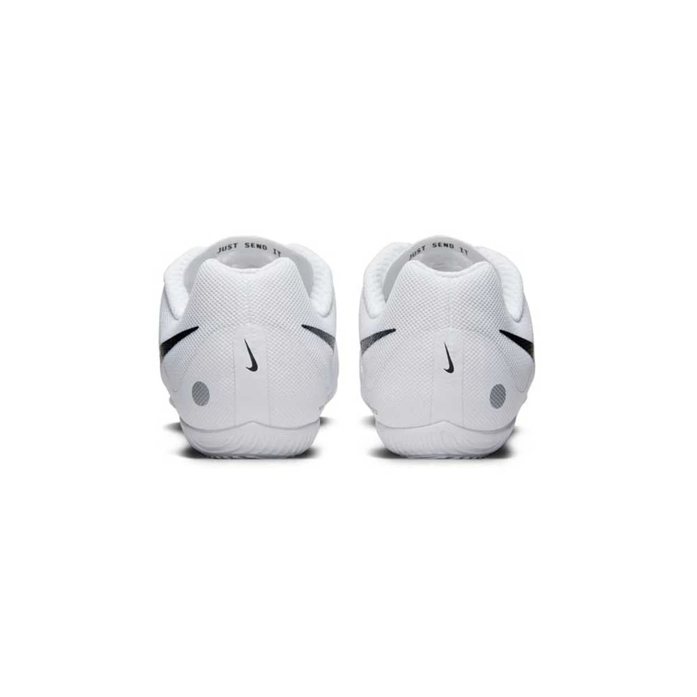 Unisex Nike Zoom Rival Multi Track Spike - White/Black/Metallic Silver - Regular (D) 8 Unisex Nike Zoom Rival Multi Track Spike - White/Black/Metallic Silver - Regular (D) - Image 6
