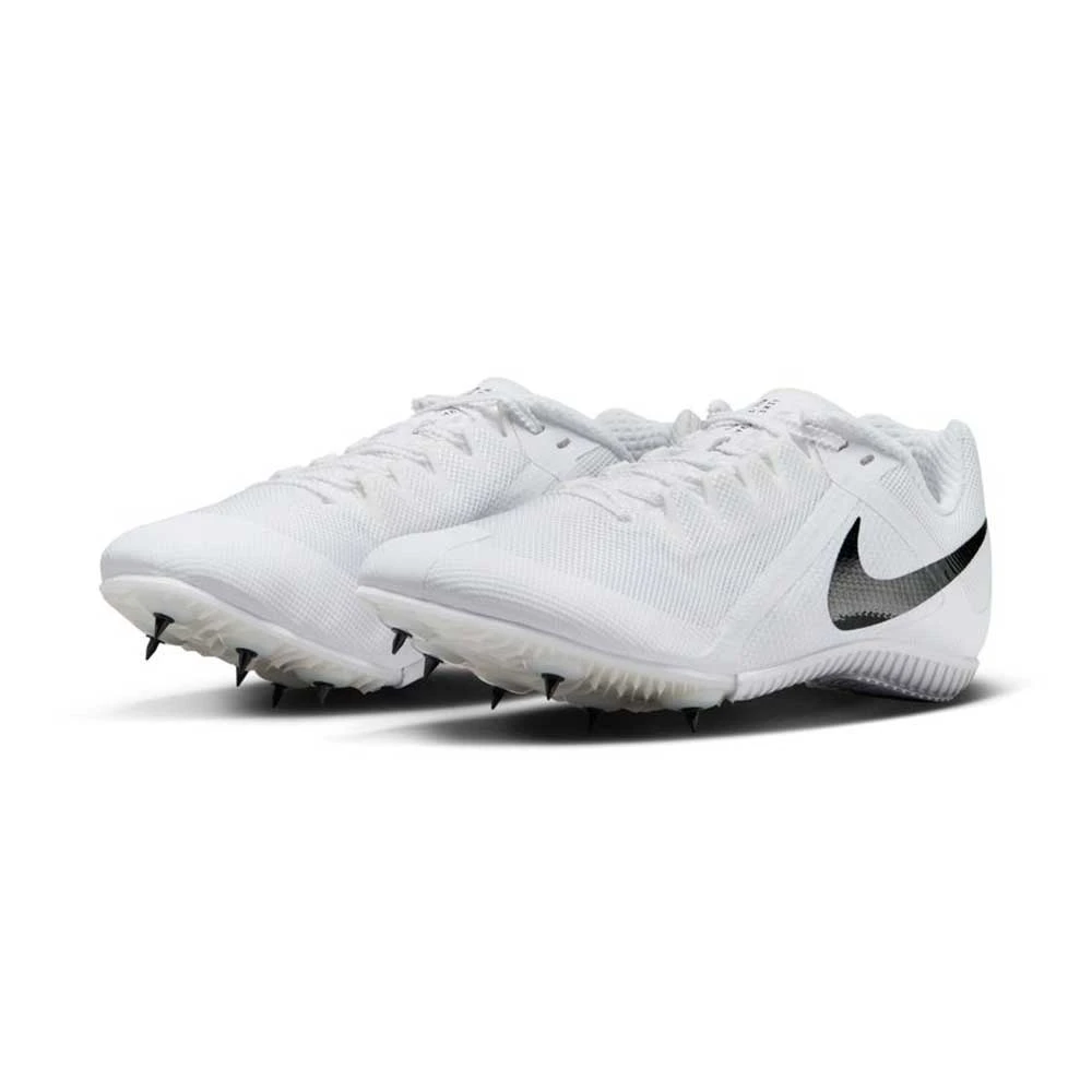 Unisex Nike Zoom Rival Multi Track Spike - White/Black/Metallic Silver - Regular (D) 4 Unisex Nike Zoom Rival Multi Track Spike - White/Black/Metallic Silver - Regular (D) - Image 2