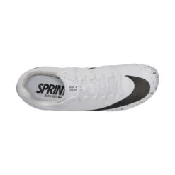 Unisex Nike Zoom Rival Sprint Spike- White/Black/Metallic Silver- Regular (D) -Men Shoes Store DC8753 100 PHSTH001