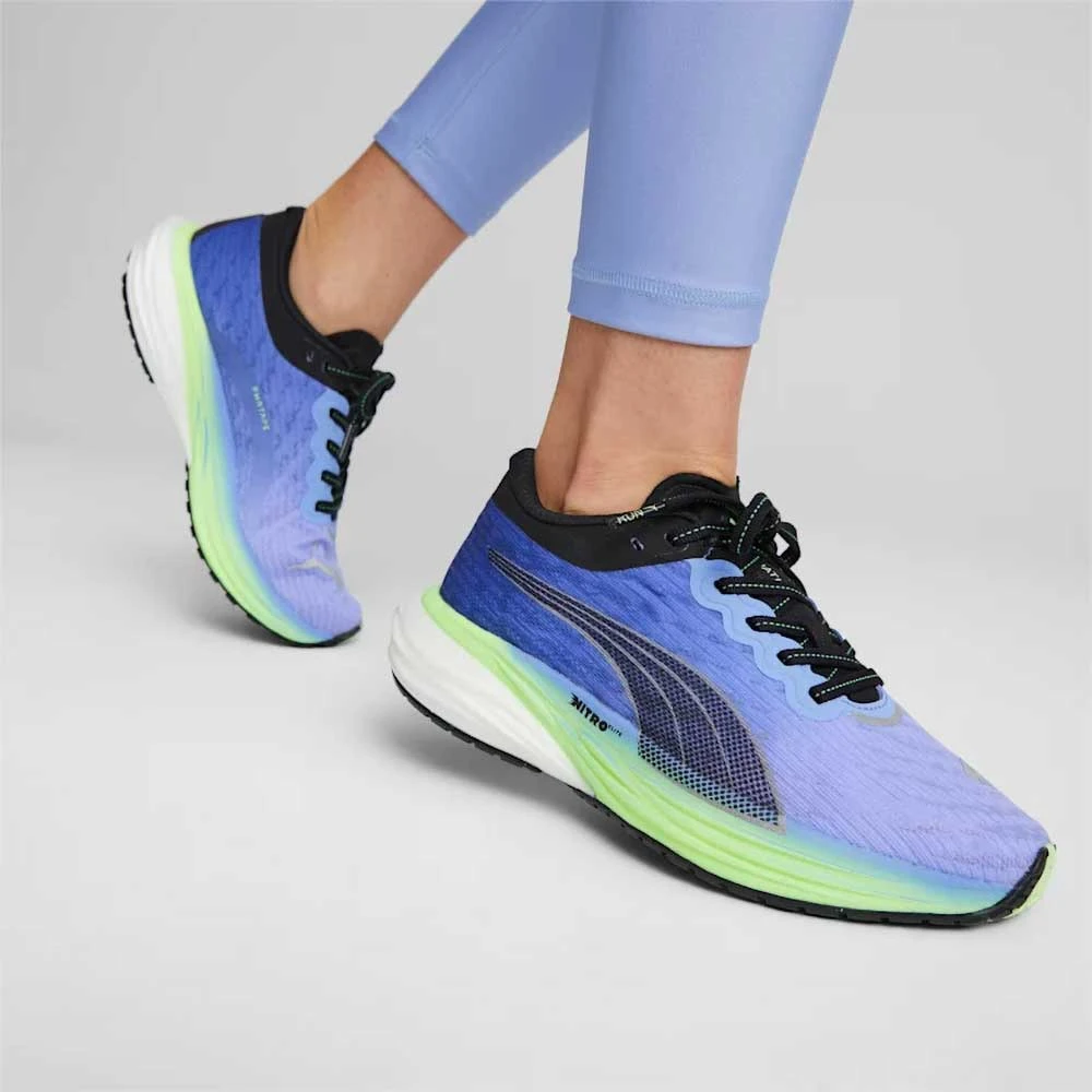 Puma Women's Deviate Nitro 2 Running Shoe- Royal Sapphire/Elektro Purple- Regular (B) 4 Puma Women's Deviate Nitro 2 Running Shoe- Royal Sapphire/Elektro Purple- Regular (B) - Image 2