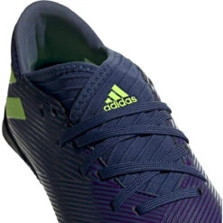 ADIDAS JR Nemeziz Messi Tango 19.3 TF Soccer Shoe - Tech Indigo/Signal Green/Glory Purple -Men Shoes Store EF1811 03