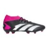ADIDAS Unisex Predator Accuracy 2 FG Soccer Shoe - Core Black/Ftwr White/Team Shock Pink 2 - Regular (D) -Men Shoes Store GW4586