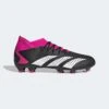 ADIDAS Unisex Predator Accuracy .3 FG Soccer Shoe - Core Black/Ftwr White/Team Shock Pink 2 - Regular (D) -Men Shoes Store GW4589