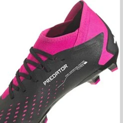 ADIDAS Unisex Predator Accuracy .3 FG Soccer Shoe - Core Black/Ftwr White/Team Shock Pink 2 - Regular (D) -Men Shoes Store GW4589 04