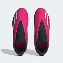 ADIDAS Youth JR X Speedportal .3 LL FG Soccer Shoe - Team Shock Pink/Zero Met - Regular (D) -Men Shoes Store GZ5061 top