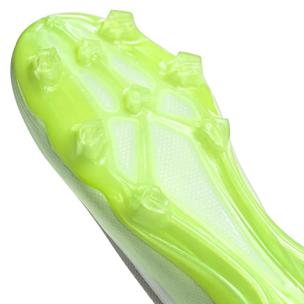 Unisex Adidas X CRAZYFAST.1 FG Soccer Shoe - Cloud White/ Core Black/ Lucid Lemon - Regular (D) 9 Unisex Adidas X CRAZYFAST.1 FG Soccer Shoe - Cloud White/ Core Black/ Lucid Lemon - Regular (D) - Image 7