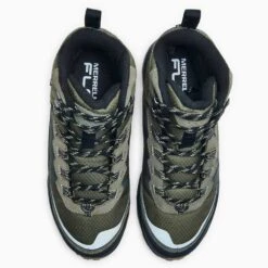 Merrell Men's Moab Speed Thermo Mid Waterproof Hiking Boot - Olive - Regular (D) 14 Merrell Men's Moab Speed Thermo Mid Waterproof Hiking Boot - Olive - Regular (D) -Men Shoes Store MRLM J066915 021621 S21 005 1