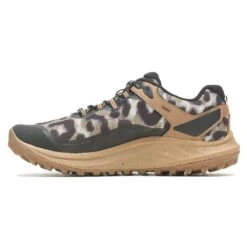 Merrell Women's Antora 3 Trail Running Shoe - Sepia Leopard - Regular (B) -Men Shoes Store MRLW J067552 020722 S23 180