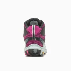 Merrell Women's Antora 3 Mid Waterproof Boot - Black/Fuchsia - Regular (B) -Men Shoes Store MRLW J067582 020722 S23 270