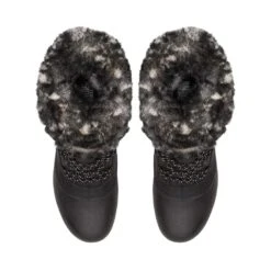 NORTH FACE Women's Shellisata IV Luxe Waterproof Boots - TNF Black/Gardenia White - Regular (B) 8 NORTH FACE Women's Shellisata IV Luxe Waterproof Boots - TNF Black/Gardenia White - Regular (B) -Men Shoes Store NF0A7W48 R0G detailinstep