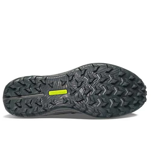 Saucony Women's Peregrine 12 Trail Running Shoe - Black/Charcoal - Regular (B) 6 Saucony Women's Peregrine 12 Trail Running Shoe - Black/Charcoal - Regular (B) - Image 4