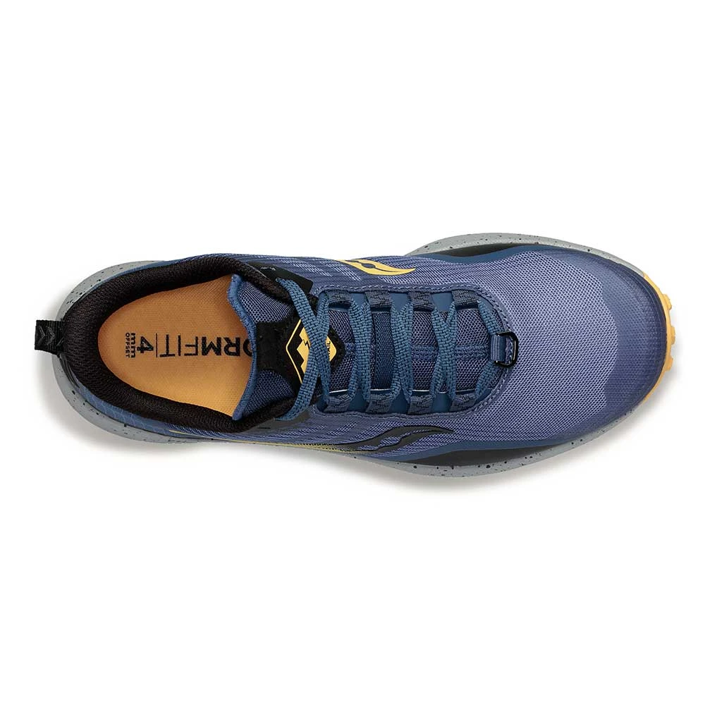 Saucony Women's Peregrine 12 Trail Running Shoe - Basin/Gold - Regular (B) 5 Saucony Women's Peregrine 12 Trail Running Shoe - Basin/Gold - Regular (B) - Image 3